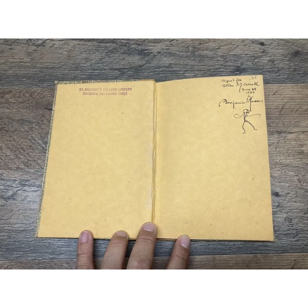 Dipped In Aloes by Benjamin Musser Limited‎ Edition VG HC 1929